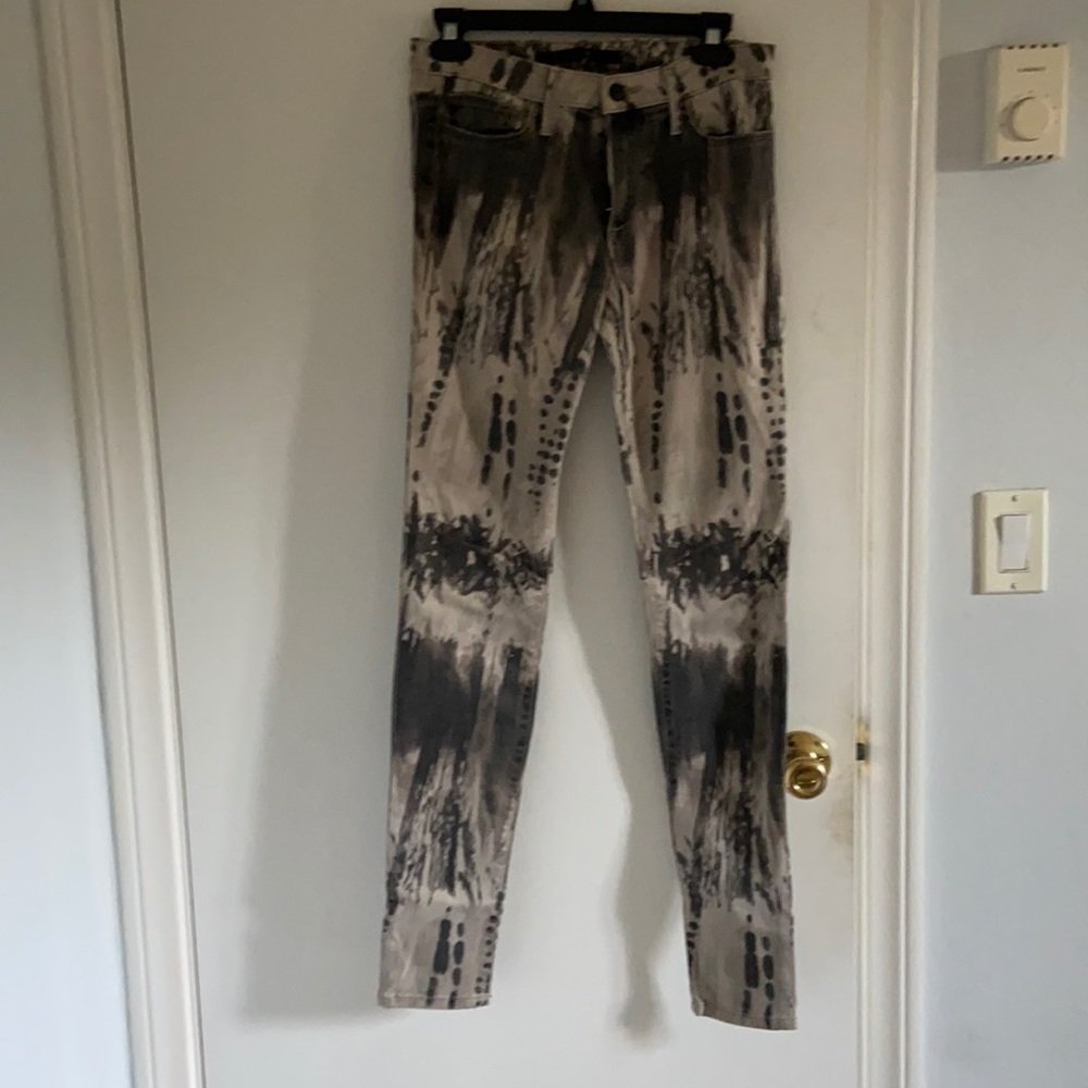 Joe’s funky marble jeans